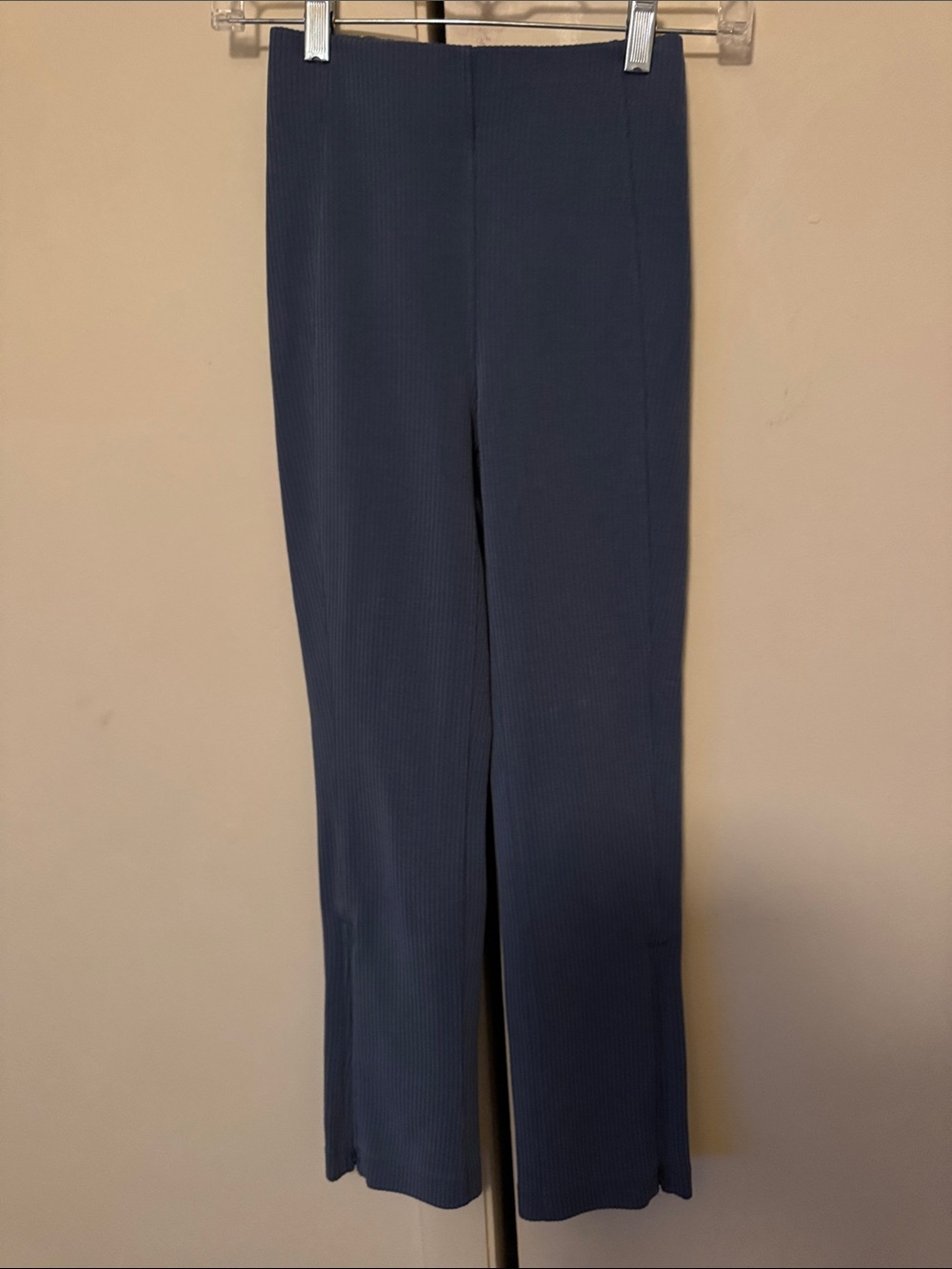 lululemon athletica Navy Ribbed Pull-On Leggings
